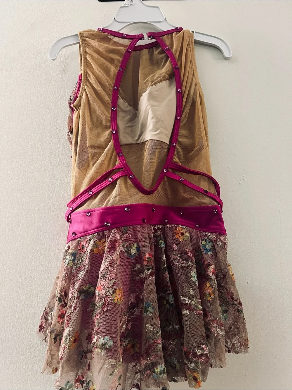 N/A magenta floral